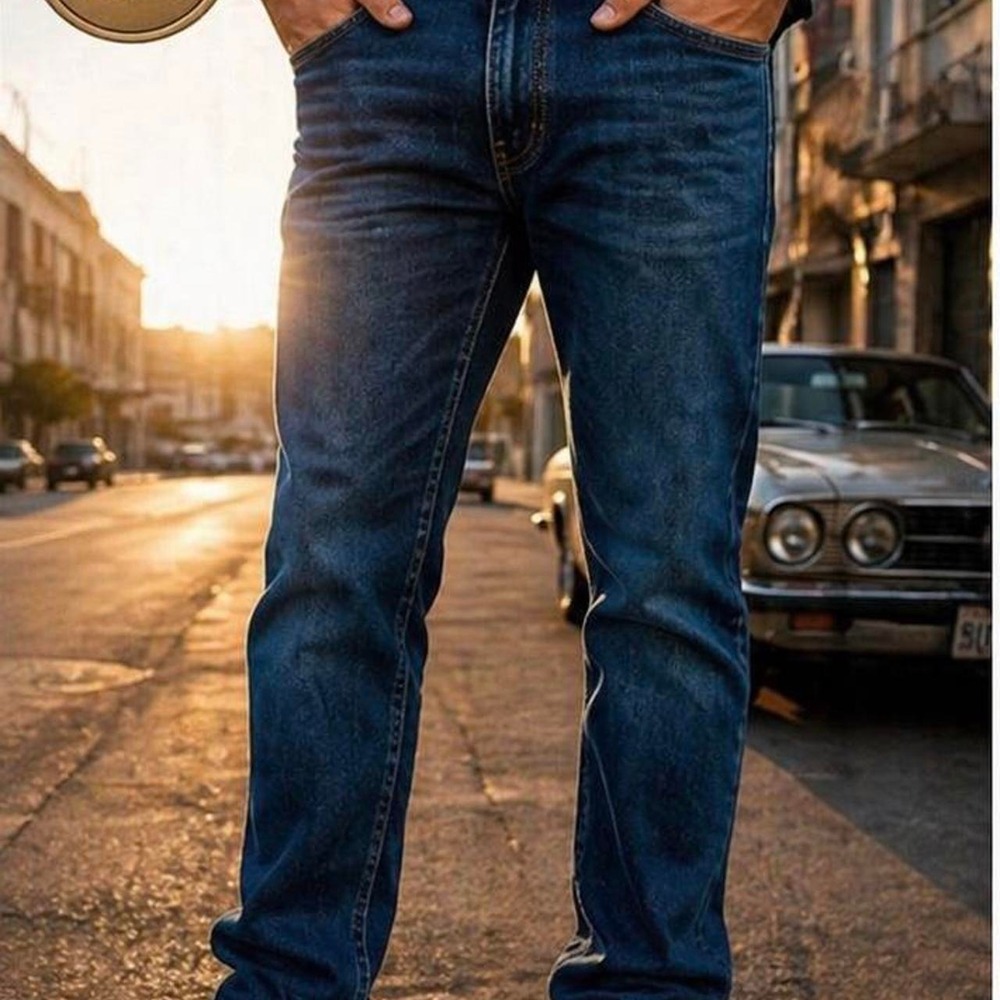 Calvin Klein Jeans W36 L30‎ Straight Fit Denim Blue